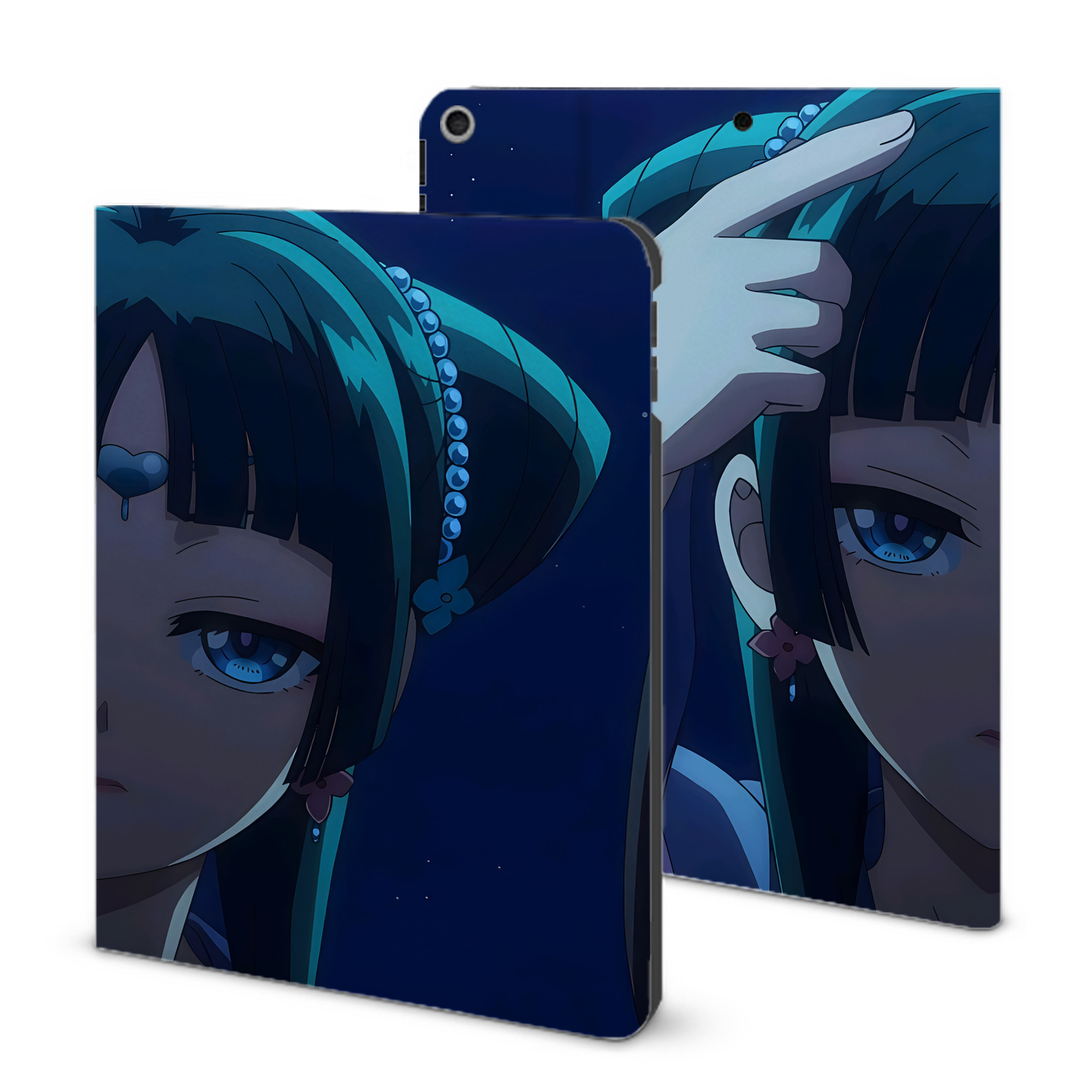 （画像用） 薬屋のひとりごと The Apothecary Diaries IPad ケース ブック型 PUレザー TPU 耐衝撃 軽量 薄型 ペン収納なし 全面保護 IPad 各モデル対応